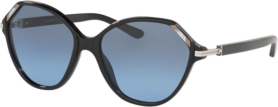 Amazon.com: Tory Burch Blue Gradient Geometric Men's